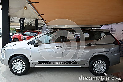 Mitsubishi xpander at car launching event in Quezon City, Philippines Editorial Stock Photo