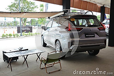 Mitsubishi xpander at car launching event in Quezon City, Philippines Editorial Stock Photo