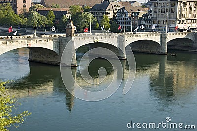 Mittlerebrucke Stock Photo