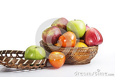 Mix colorful fruits Stock Photo