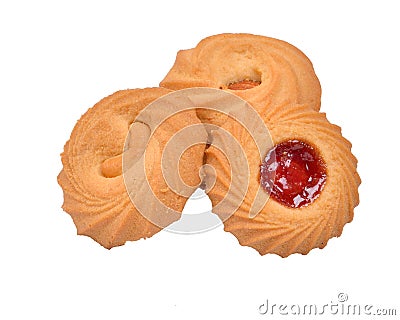 Mix flavour bakery biscuits image Stock Photo