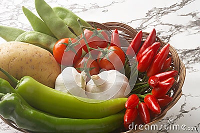 Mix - Mischung Stock Photo