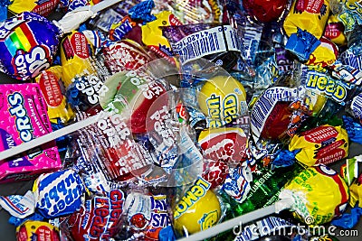 Mixed candy Editorial Stock Photo