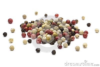 Mixed color pepper Stock Photo