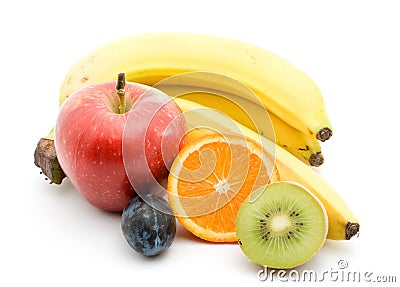 Mixed fruit Stock Photo