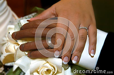Mixed Marriages Stock Photo