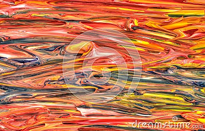 Mixed painted colors Stock Photo