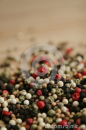 Mixed pepper Stock Photo