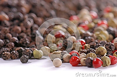 Mixed pepper Stock Photo