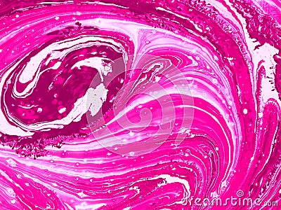 Mixed pink paint background Stock Photo