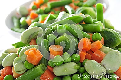 Mixed vegetables Stock Photo