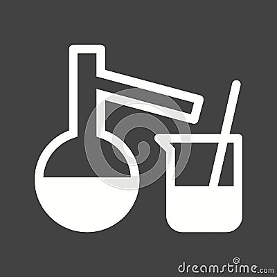 Mixing Chemicals I Vector Illustration