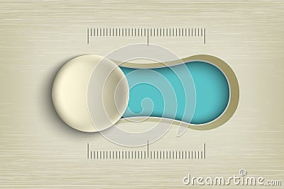 Mixing console faders Vector Illustration