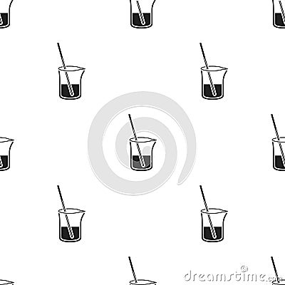 Mixture icon in black style isolated on white background. Medicine and hospital pattern stock vector illustration. Vector Illustration