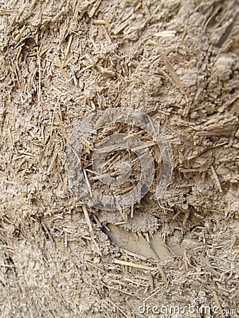 Mixture of mud and wood texture Stock Photo