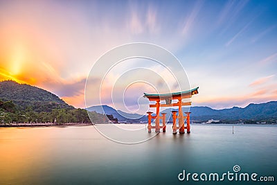 Miyajima, Hiroshima, Japan Stock Photo