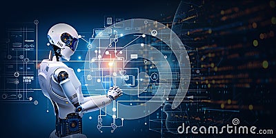 MLOps and DevOps data develope operation Stock Photo