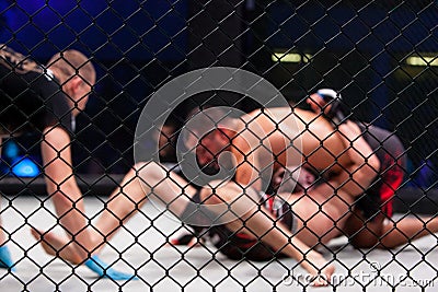 MMA fight turnament Editorial Stock Photo