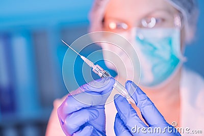 MMR vaccination concept Stock Photo