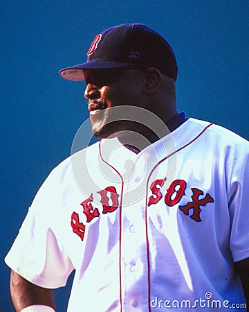 Mo Vaughn, Boston Red Sox Editorial Stock Photo