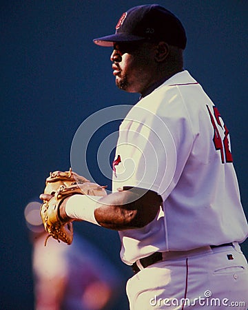 Mo Vaughn, Boston Red Sox Editorial Stock Photo