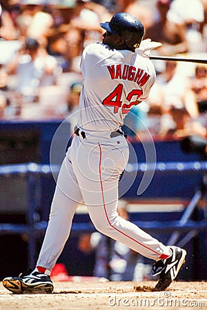 Mo Vaughn Boston Red Sox Editorial Stock Photo