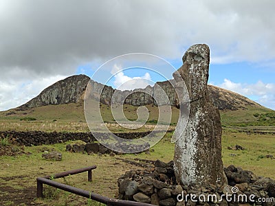 Moai Stock Photo