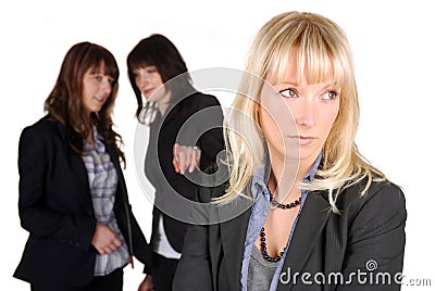 Mobbing Stock Photo