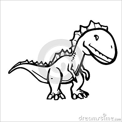 It's a dinosaur picture vrey beautiful. Stock Photo