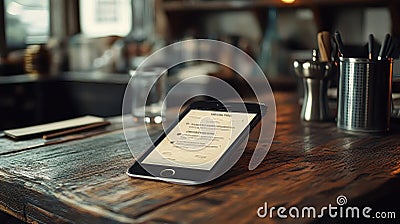 Mobile App Design, User Interface and User Experience for Excellent Usability Stock Photo
