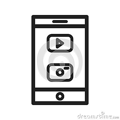 Mobile Applications Vector Illustration