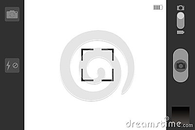 Mobile camera Vector Illustration