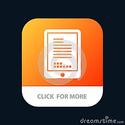 Mobile, Coding, Hardware, Cell Mobile App Icon Design Vector Illustration