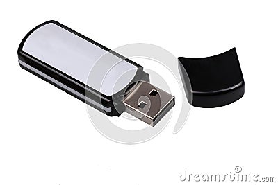 Mobile Flash Disk Stock Photo