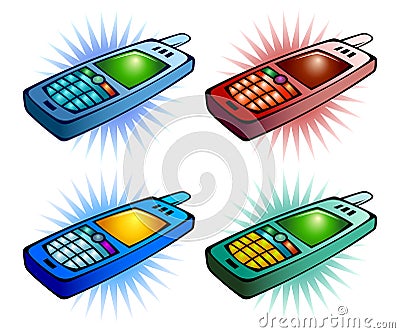 Mobile phone Vector Illustration
