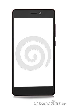 Mobile phone isolated Stock Photo