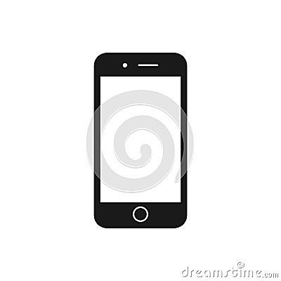Mobile phone smartphone icon Vector Illustration