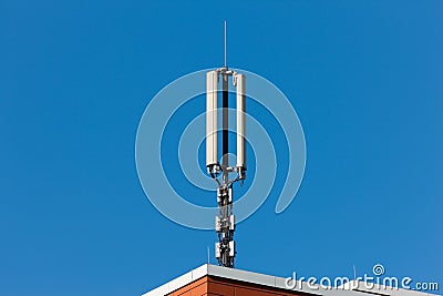 Mobile phone tower Stock Photo