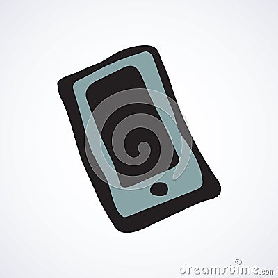 Mobile phone. Vector symbol Vector Illustration