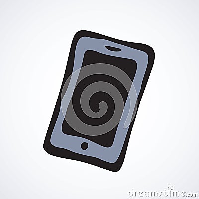 Mobile phone. Vector symbol Vector Illustration