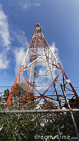 Mobile signal Tower Stock Photo