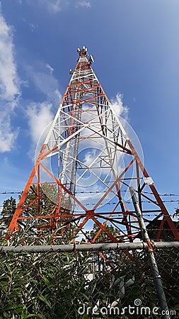 Mobile signal Tower Stock Photo