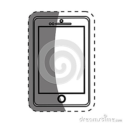 Mobile smartphone technology Vector Illustration