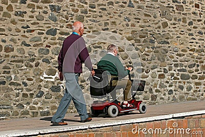 Mobility for the Disabled Stock Photo