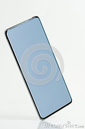 Moble phone isometric view Stock Photo