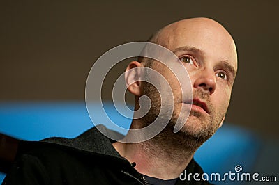 Moby Interview Editorial Stock Photo