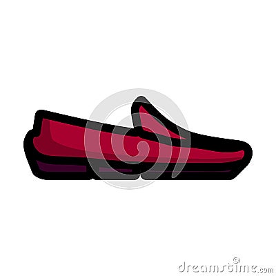 Moccasin Icon Vector Illustration