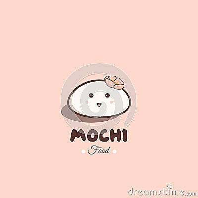Mochi Food Vector Illustration