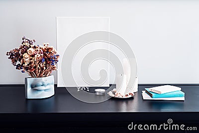 Mock-up for artists. Stock Photo