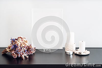 Mock-up for artists. Stock Photo
